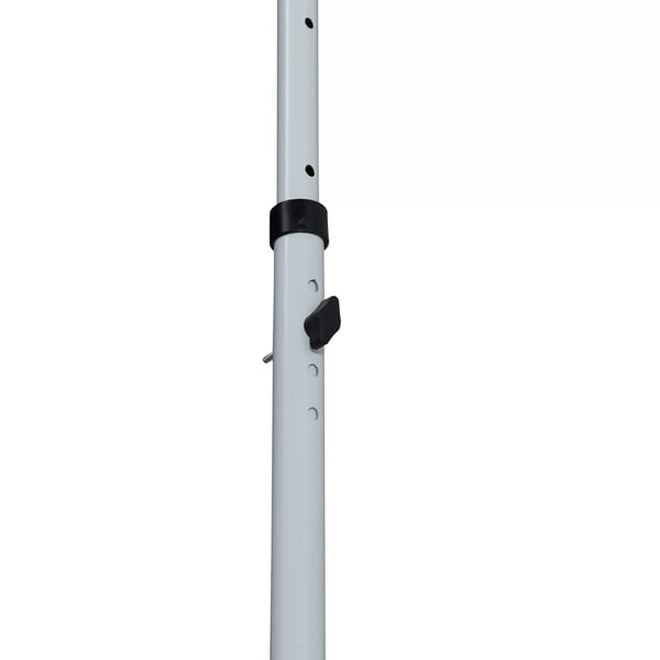 Outsunny Markise, Klemmmarkise, højdejusterbar, 200x150cm, Grå, Aluminium, Stahl, Polyester