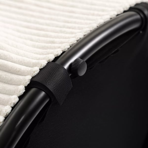 HOMCOM Siddepuf i Beige Polyester med 97L Opbevaring - Robust & Elegant Fodskammel