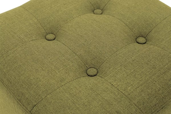 Faarao Istuinrah Päällinen Kangas Puujalat Vihreä
