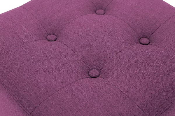Faarao Istuinrahim, violetti kangasverhoilu, puujalat