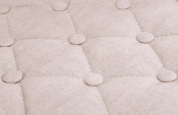 Beige stof justerbar barstol med metalramme - Dublin kollektionen