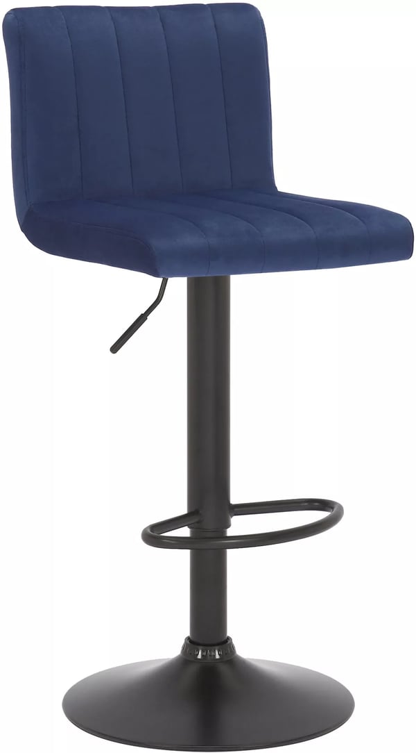 Jamie fløjlsbarstol
