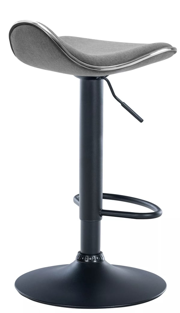 Baarijakkara Korkea Harmaa Kangas, Kromirunko K150cm
