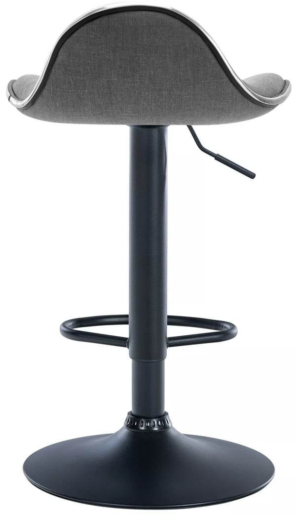 Baarijakkara Korkea Harmaa Kangas, Kromirunko K150cm