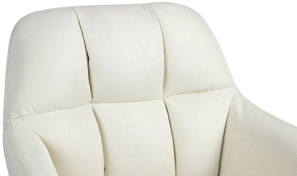 Natoma baarijakkara kangas kermanvärinen, säädettävä, kromijalka