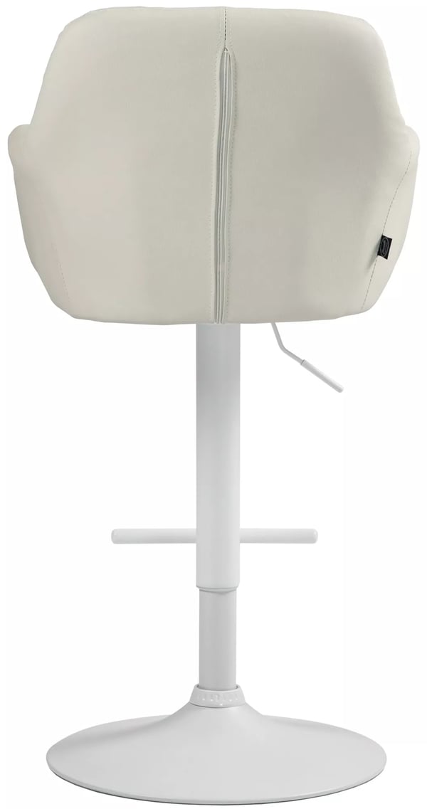 CLP Natoma Barstol - Kunstlæder - Creme