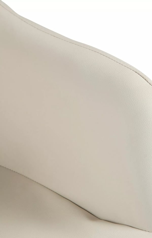 CLP Natoma Barstol - Kunstlæder - Creme