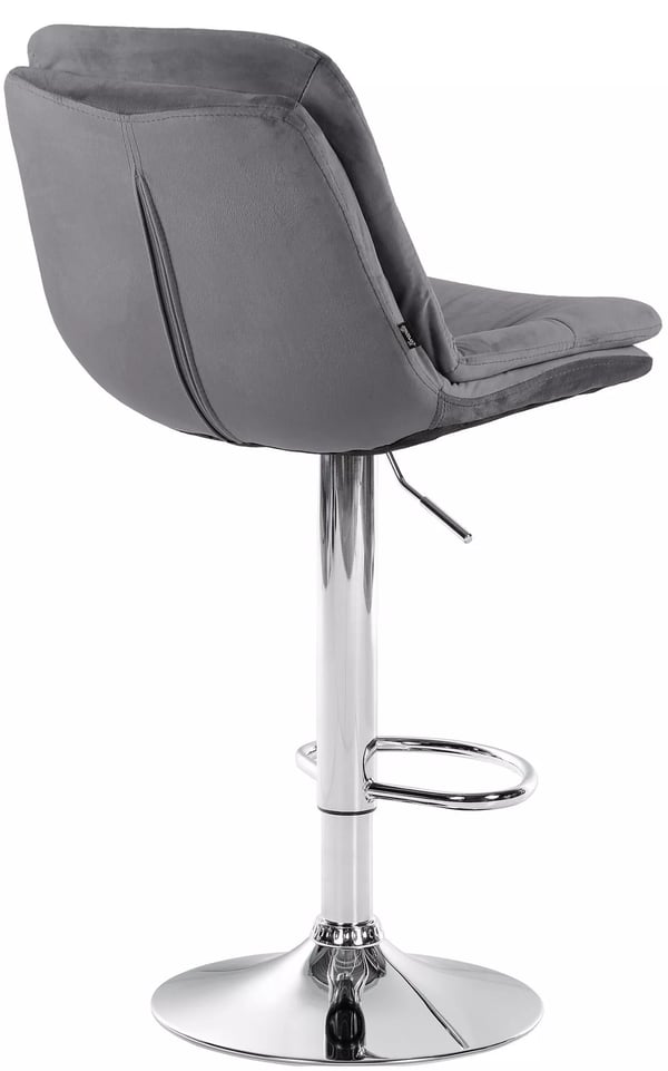 Barstol Laurel Sammet Krom