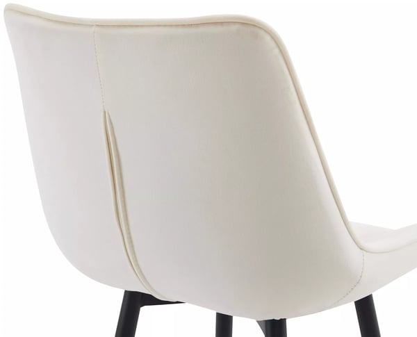 Baarijakkara Dartford Sametti, Cream/Matte Musta Metalli