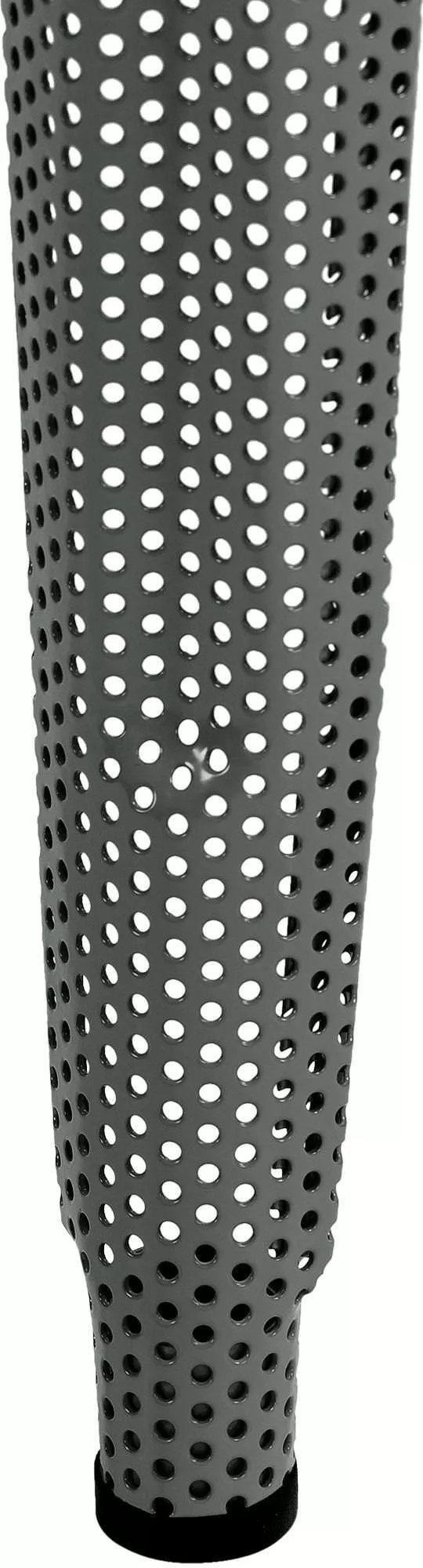 4 kpl Fletcher Metallisia Baarijakkaroita, Harmaa, Pinottavat, 77 cm