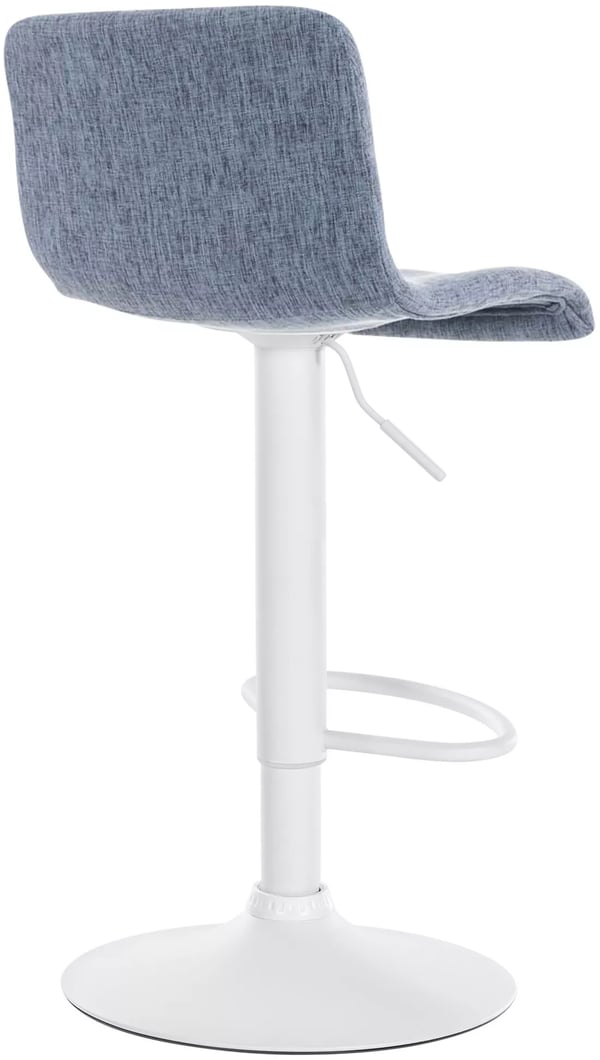 Hoover 360° stofbarstol - blå, krom-look metalstel
