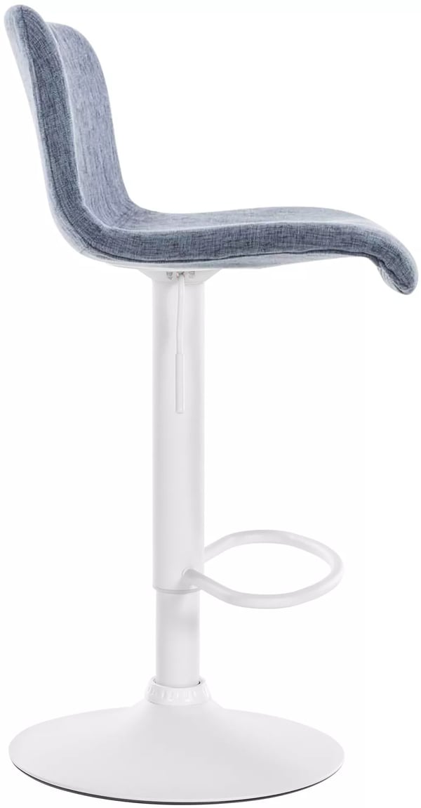 Hoover 360° stofbarstol - blå, krom-look metalstel