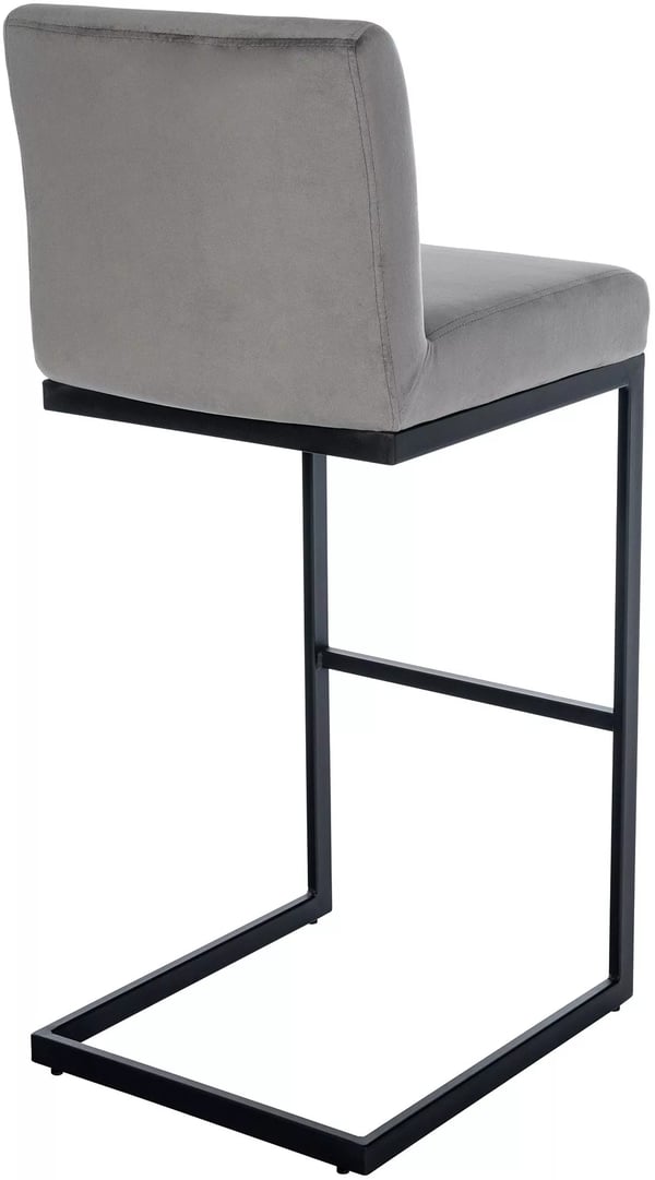 Baarijakkara Hopewell, Grey Velvet, Matte Black Metal