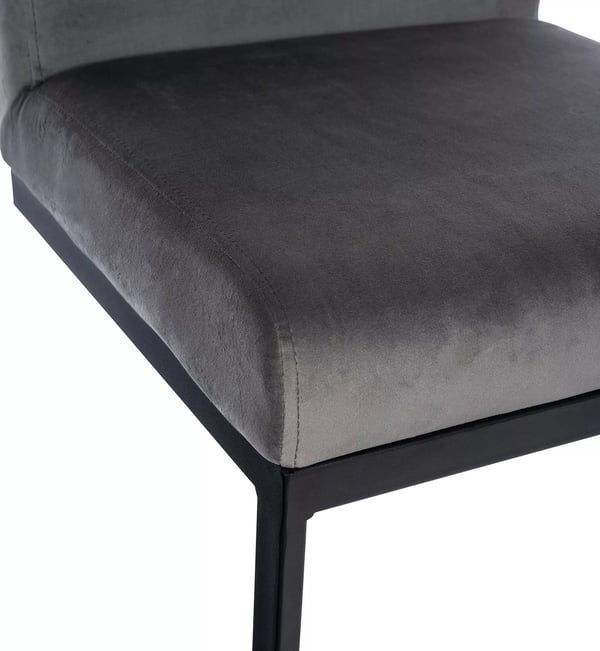 Baarijakkara Hopewell, Grey Velvet, Matte Black Metal