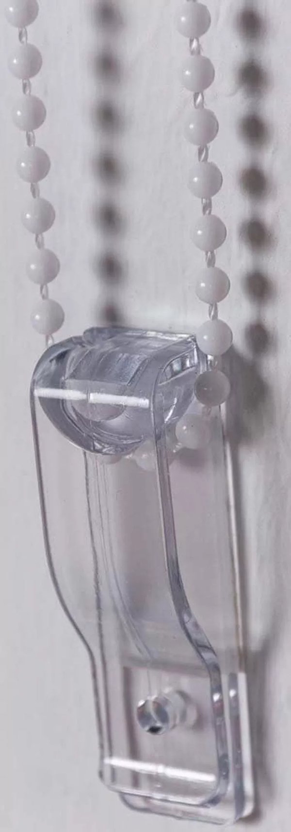 Sort stof Klemmefix Termo Rullegardin med Kæde - Uigennemsigtigt, Privatliv Solbeskyttelse, Borefri Installation - 105x150 cm