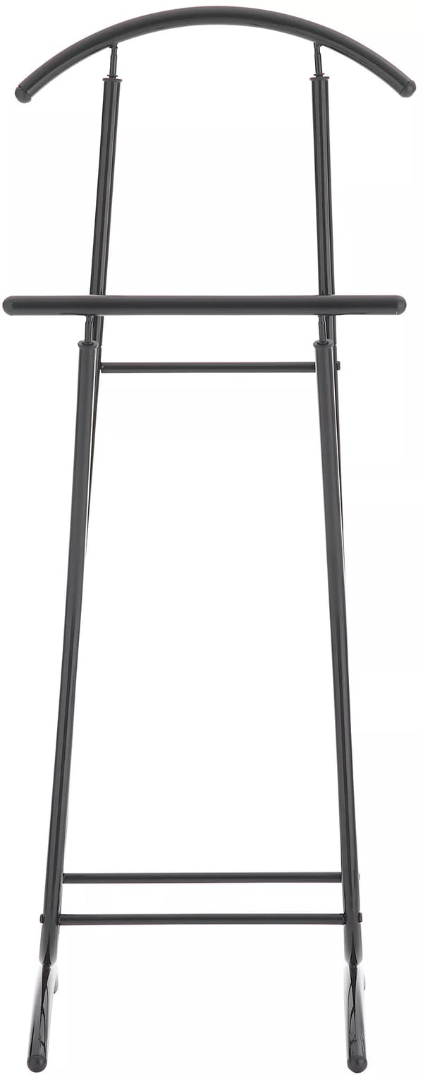 Musta Metallinen Vaateteline Rufus, 110 cm