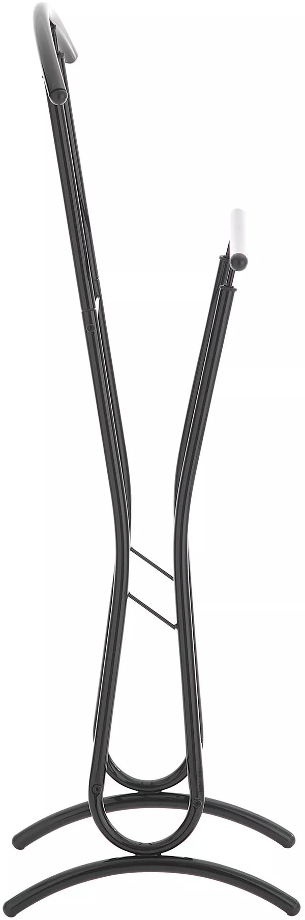 Musta Metallinen Vaateteline Rufus, 110 cm