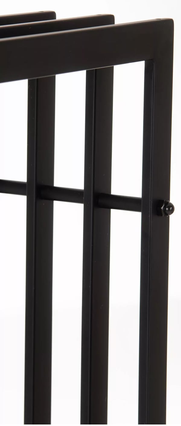 Irving Brændestativ Metal Sort-Mat 50x40x150 cm