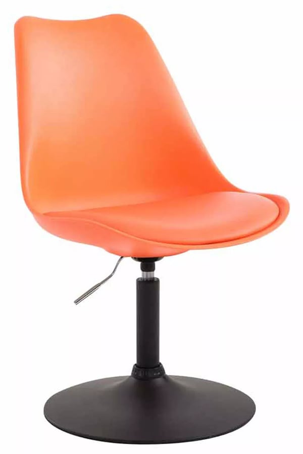 Maverick B Plastikstol Orange Metalstel - Moderne Komfortabel Spiseplads Maverick B Plastikstol Orange Metalstel - Moderne Komfortabel Spiseplads