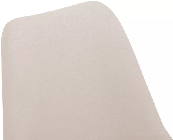 Maverick ruokapöydän tuoli, kerma kankaanpäällinen, metallirunko