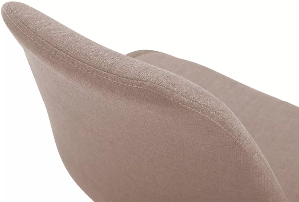 Maverick-nojatuoli, kangas, taupe, metallirunko