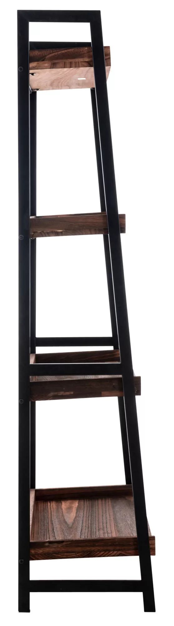 Metallihylly Dahn, ruskea, 64x36x152 cm