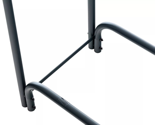 Wilster Buet Brændestativ i Metal - Antracit, 120x120x36 cm