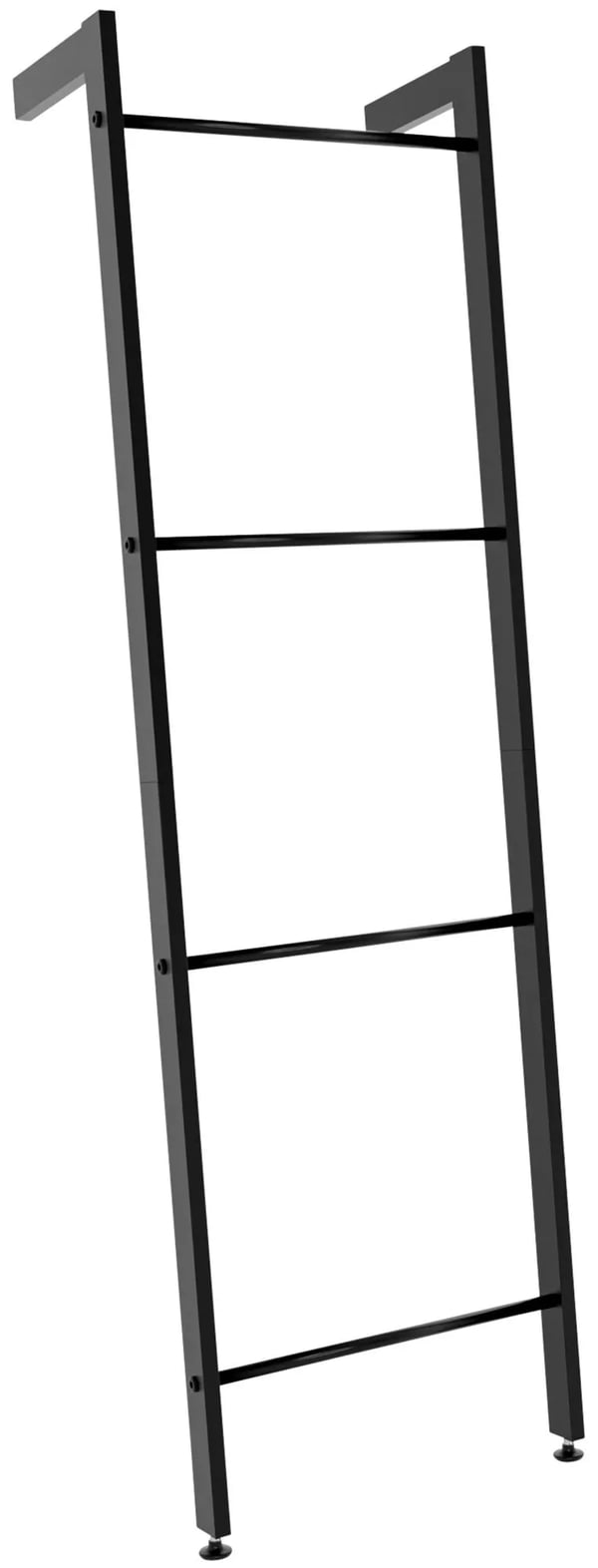 Betti håndklædestativ i metal - sort, 170 cm højde