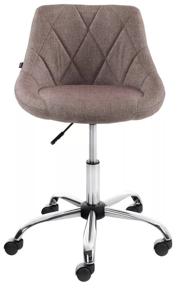Tyakkärra Lazio keinonahka, taupe, kromi-optiikka