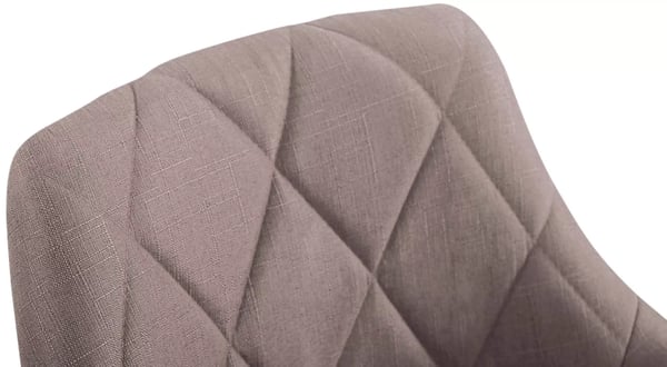 Tyakkärra Lazio keinonahka, taupe, kromi-optiikka