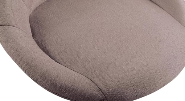 Tyakkärra Lazio keinonahka, taupe, kromi-optiikka