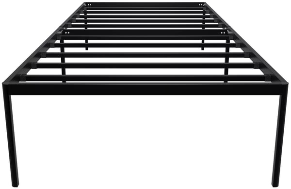 Hamlin-metallinen sänky, musta, 200x100x41 cm