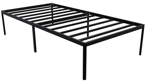 Hamlin-metallinen sänky, musta, 200x100x41 cm