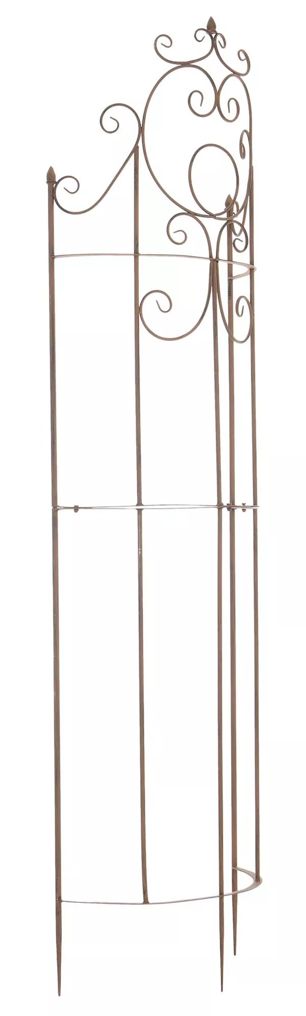 Antik Brun Metal Lavendel Espalier - Rustik Landhusstil Klatrehjælp, 200cm