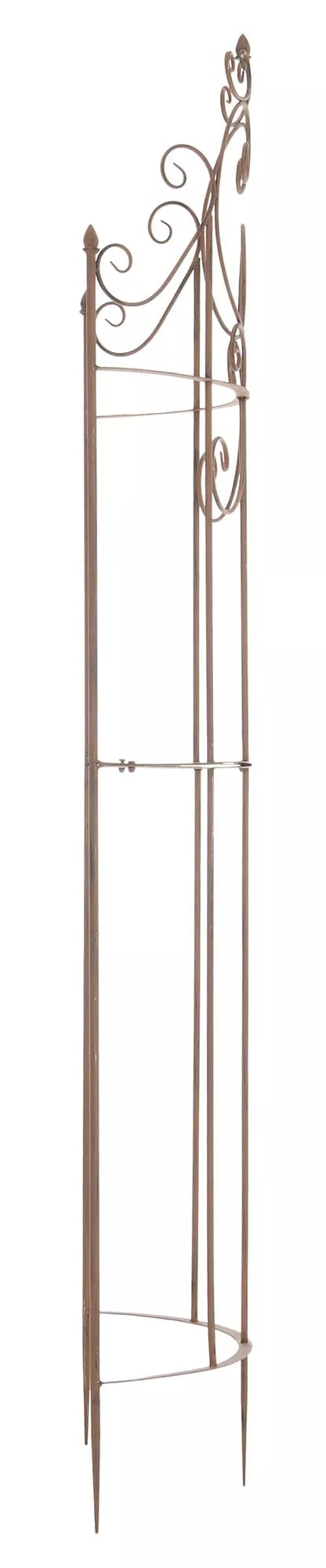 Antik Brun Metal Lavendel Espalier - Rustik Landhusstil Klatrehjælp, 200cm