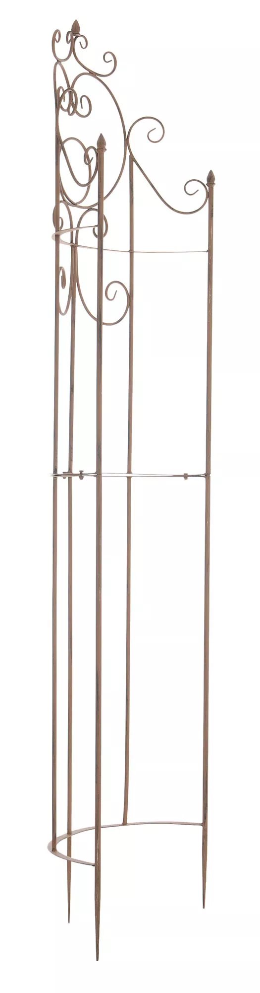 Antik Brun Metal Lavendel Espalier - Rustik Landhusstil Klatrehjælp, 200cm