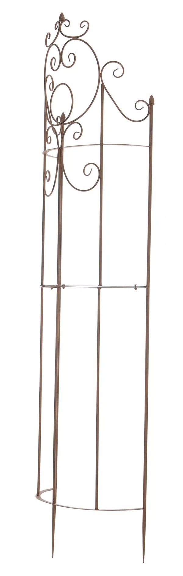 Antik Brun Metal Lavendel Espalier - Rustik Landhusstil Klatrehjælp, 200cm