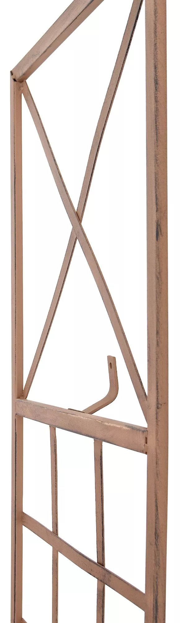 Trigo Klatrestativ - Rustikt Antikbrun Metal Haveplantestøtte, 198cm