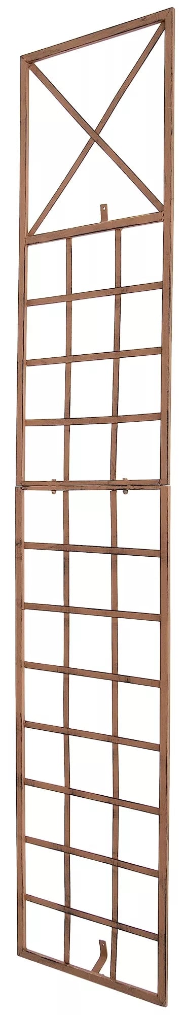 Trigo Klatrestativ - Rustikt Antikbrun Metal Haveplantestøtte, 198cm