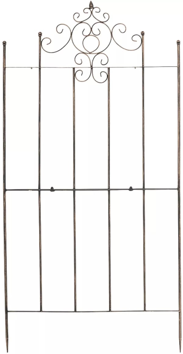 Paula Ruostumaton Metalliteline Ruskea (170x86cm)