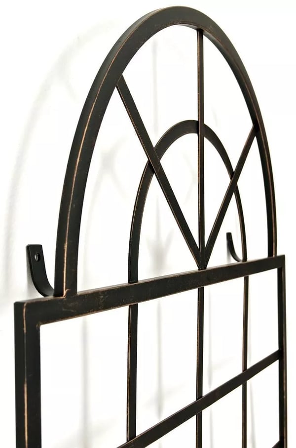 Viva Metallinen Kasvituki, Pystylineaarinen, Antiikkipatina, 180cm x 70cm