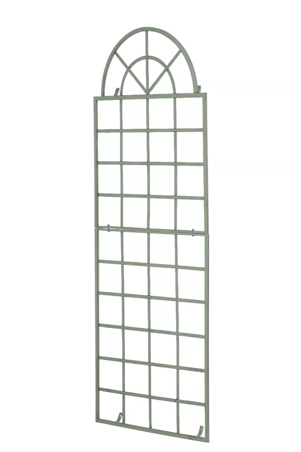 Antikgrön metall Viva spaljé - Dekorativt klätterväxtstöd, 180cm