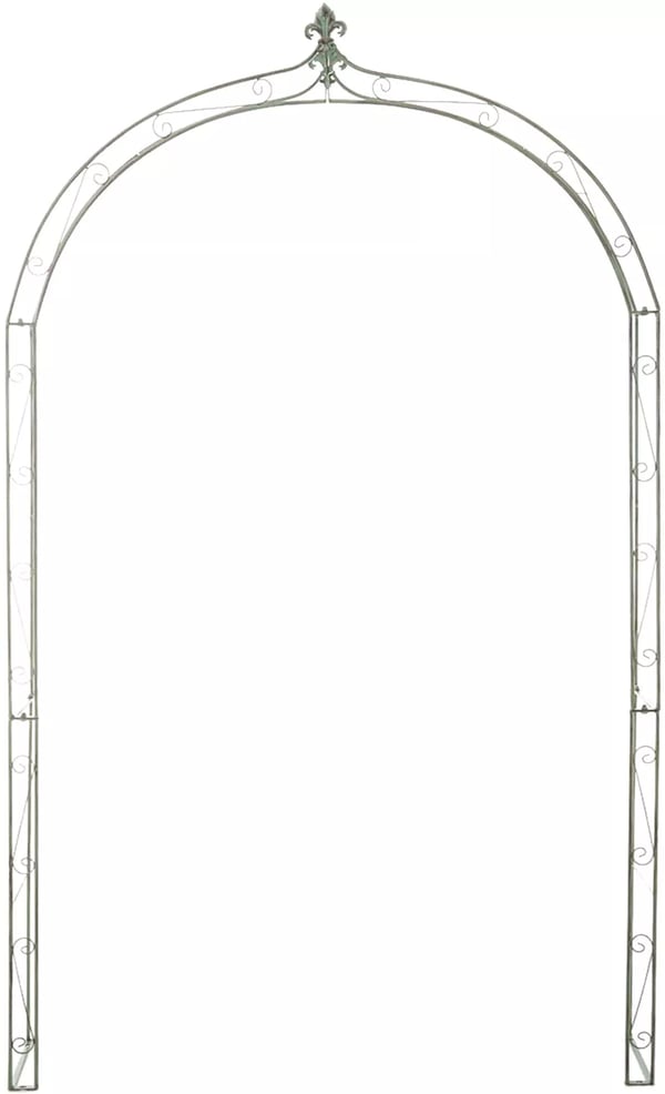 Anna Ruusukaari Metallia Antiikin Vihreä (Korkeus 220cm)