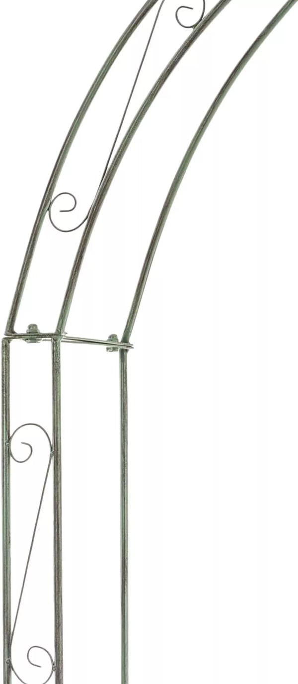 Anna Ruusukaari Metallia Antiikin Vihreä (Korkeus 220cm)