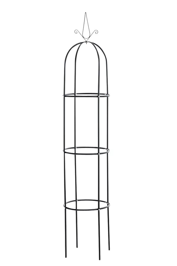 Romantika V2 Kiipeilytuki, Musta Metalli, 190cm Korkeus