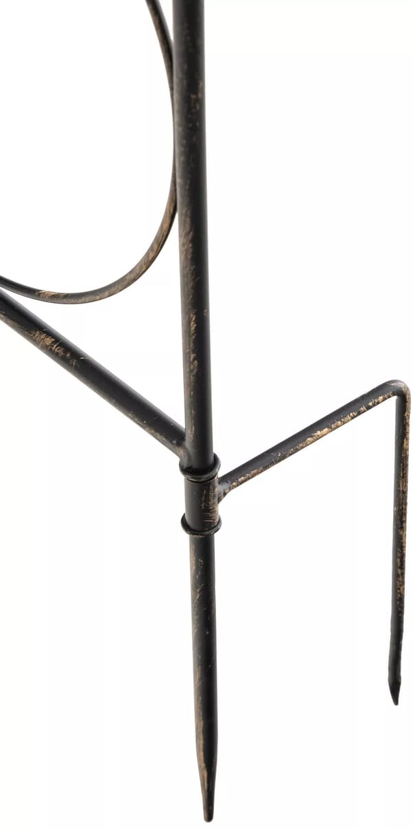 Mandevilla Klatrestativ - Bronze Metal Haveplantestøtte, Rustikt Design (2x99x133 cm)