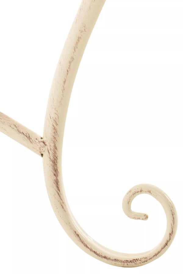 Puutarhapenkki Tara, metalli, antiikkikerma, 113cm