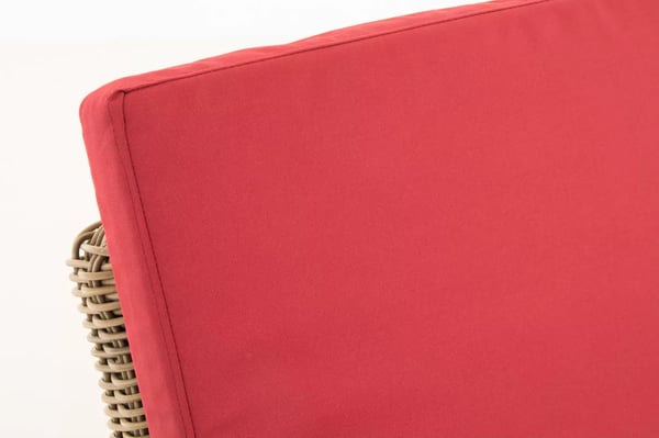 Ancona 2-personers udendørs sovesofa - Natura Poly Rattan & Aluminiumsstel