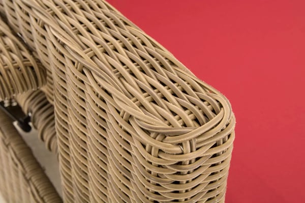 Ancona 2-personers udendørs sovesofa - Natura Poly Rattan & Aluminiumsstel