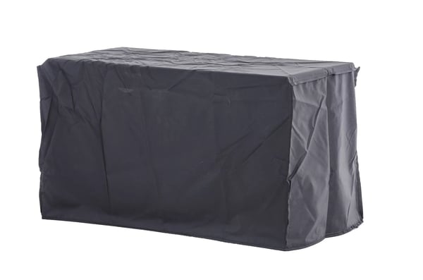 Bayamo puutarhakalusteen suojapeite 126x71x76 cm, musta polyesteri